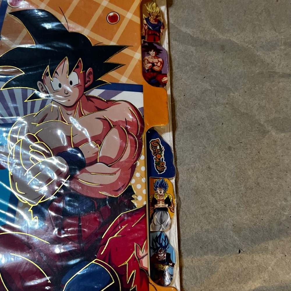 Dragon Ball Z A5 Spiral Notebook and Goku 3D Keychain Set Orange Red SH-00254 - Picture 4 of 8